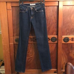 J Brand ink blue wide leg jeans sz 26 30” inseam